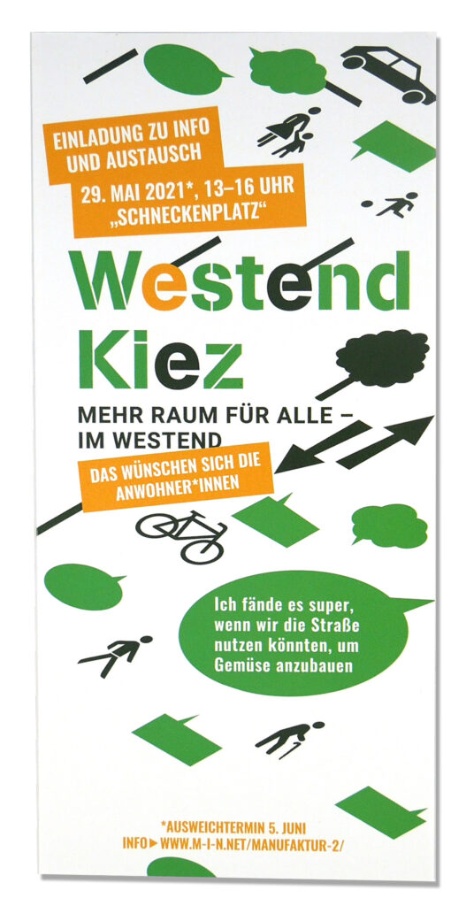 Bild, Westend Kiez – Parkstraße, Flyer Titelbild