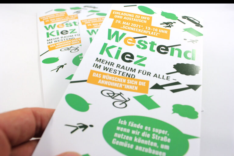 Bild, Westend Kiez Flyer