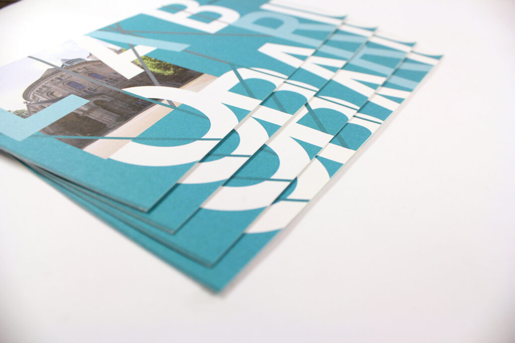 Bild, Laborarium. Flyer Einladung