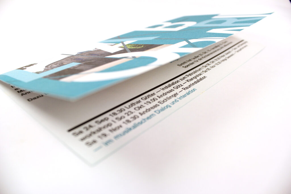 Bild, Laborarium. Flyer Einladung